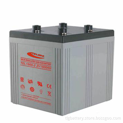 2V 1500ah Lead Acid Battery for Solar Power System